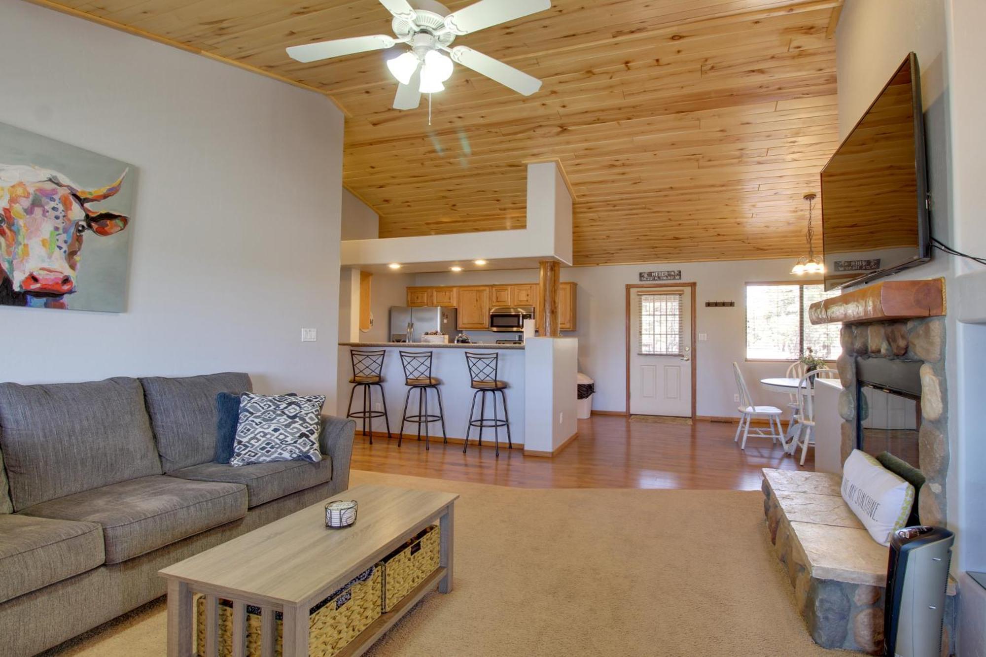 Overgaard Cabin Near Sitgreaves National Forest! Ngoại thất bức ảnh